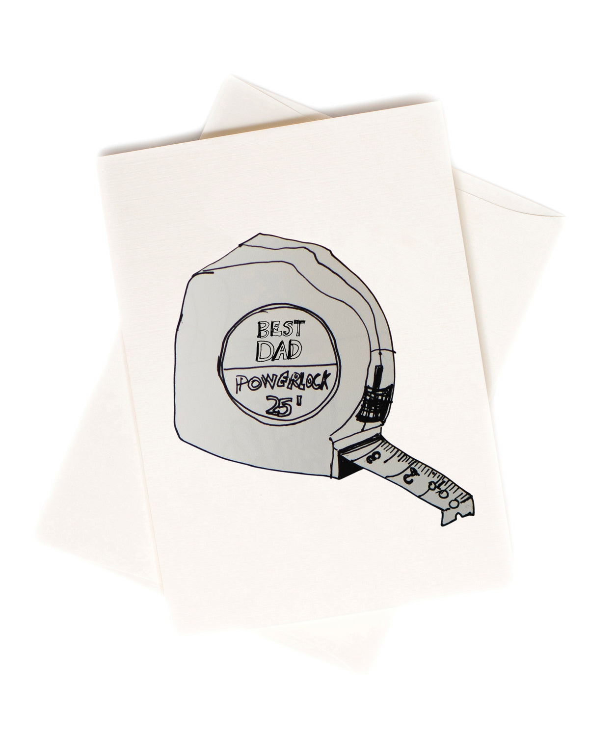 Best Dad watercolor greeting card by Love From Amelia Rose