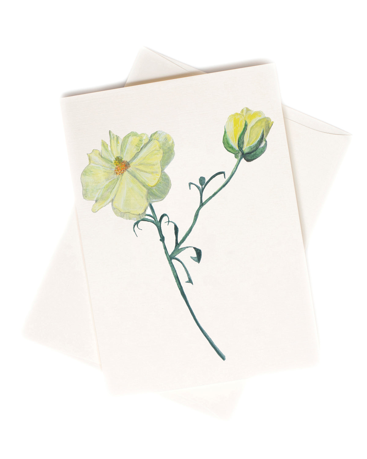 He Loves Me watercolor greeting card by Love From Amelia Rose