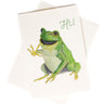 Hi Frog watercolor greeting card by Love From Amelia Rose