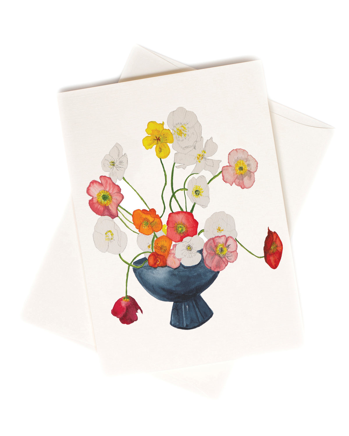 Jubilation watercolor greeting card by Love From Amelia Rose