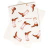 Keep Dancing watercolor greeting card by Love From Amelia Rose