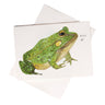 Kiss Me Frog watercolor greeting card by Love From Amelia Rose