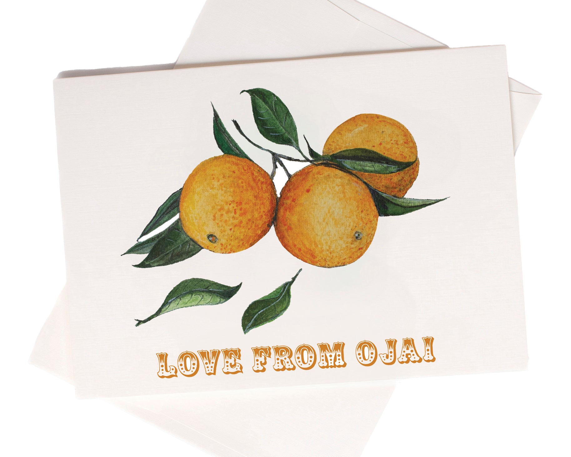 Love From Ojai watercolor greeting card by Love From Amelia Rose