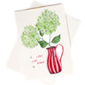 Love You Mama watercolor greeting card by Love From Amelia Rose