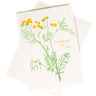 Thinking Of You Flowers watercolor greeting card by Love From Amelia Rose